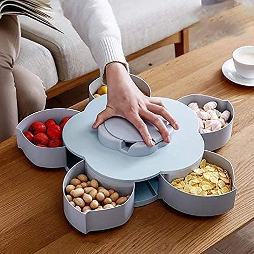 5 Compartments Dry Fruit or Spice Tray
