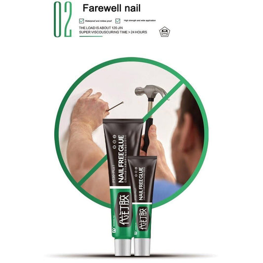 Nail Free Sealant Adhesive Glue (Pack Of 2)