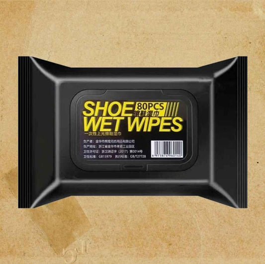 Sneaker & Shoe Cleaner Wipes (Pack of 80 wipes)